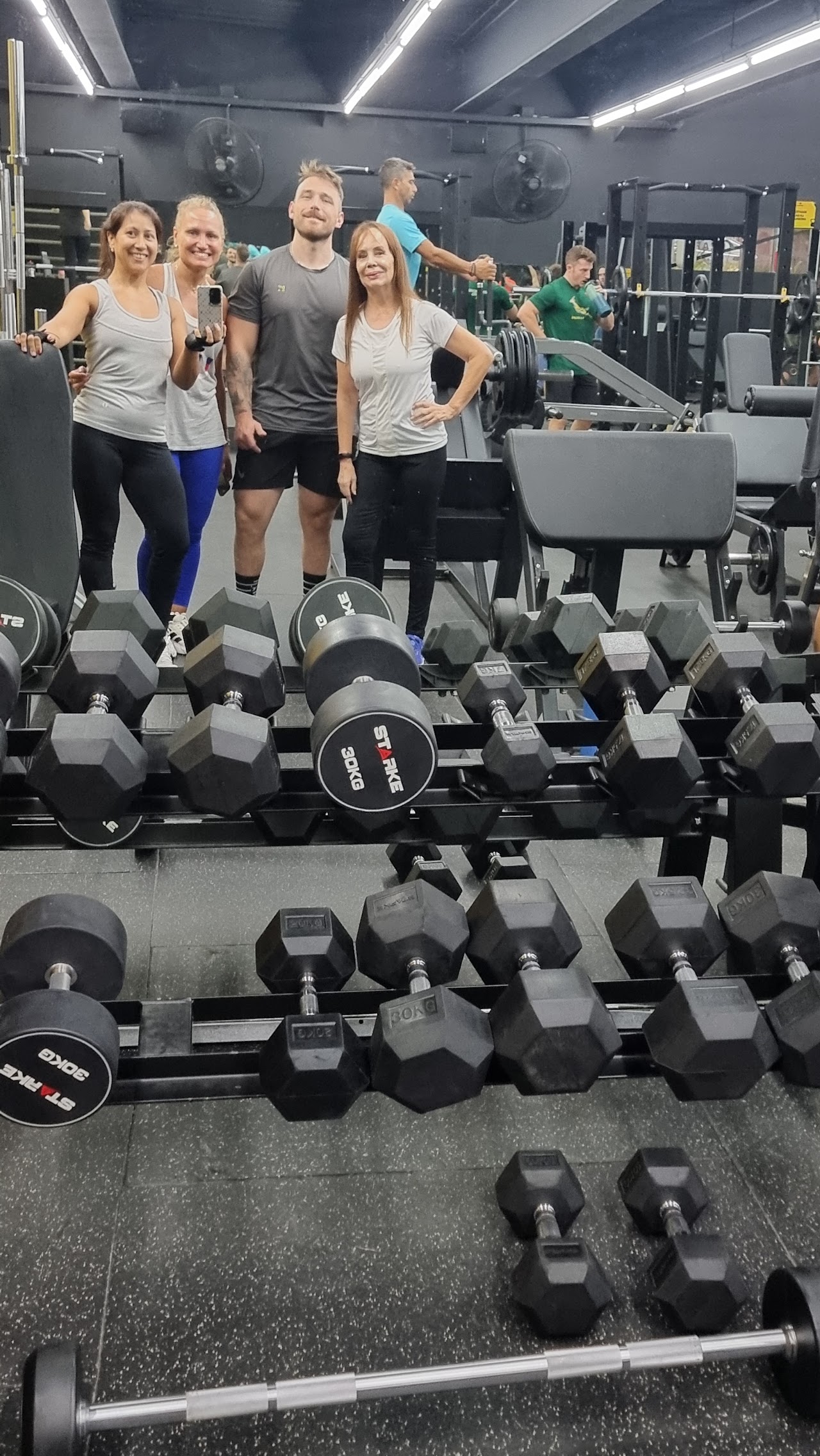 Salón principal Krafit Paraná